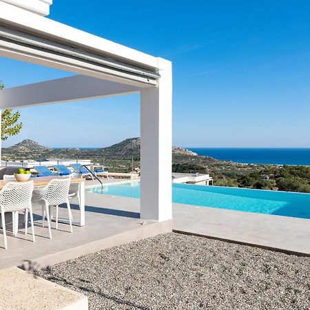 Luxury Villa Hera With Private Pool Afantou Buitenkant foto