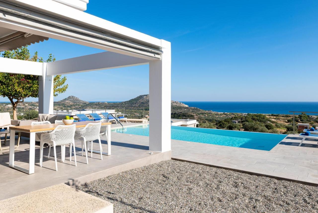 Luxury Villa Hera With Private Pool Afantou Buitenkant foto