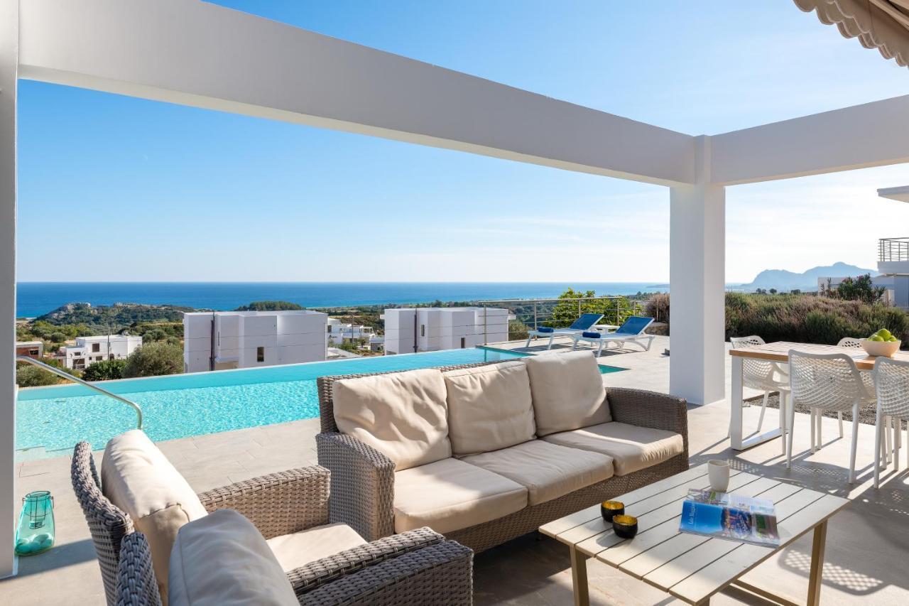 Luxury Villa Hera With Private Pool Afantou Buitenkant foto