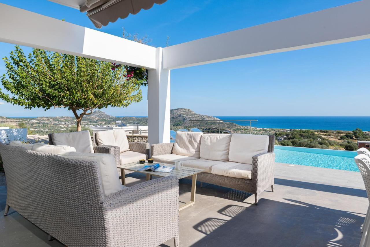 Luxury Villa Hera With Private Pool Afantou Buitenkant foto