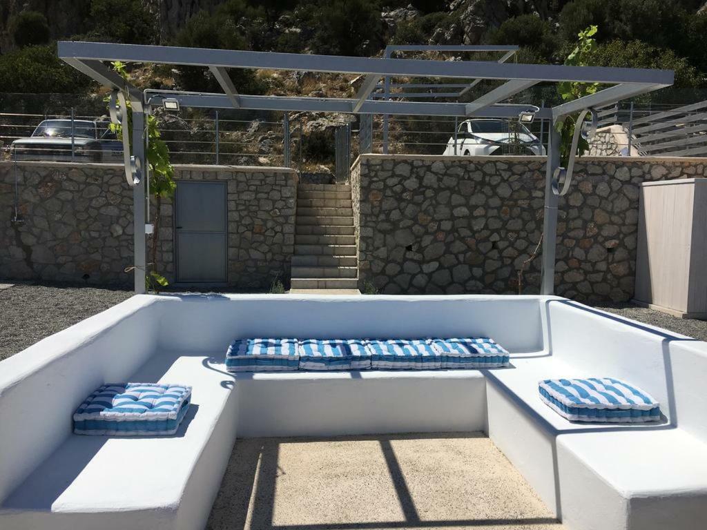 Luxury Villa Hera With Private Pool Afantou Buitenkant foto