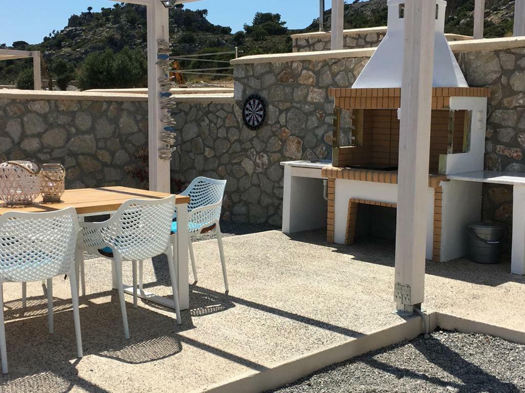 Luxury Villa Hera With Private Pool Afantou Buitenkant foto