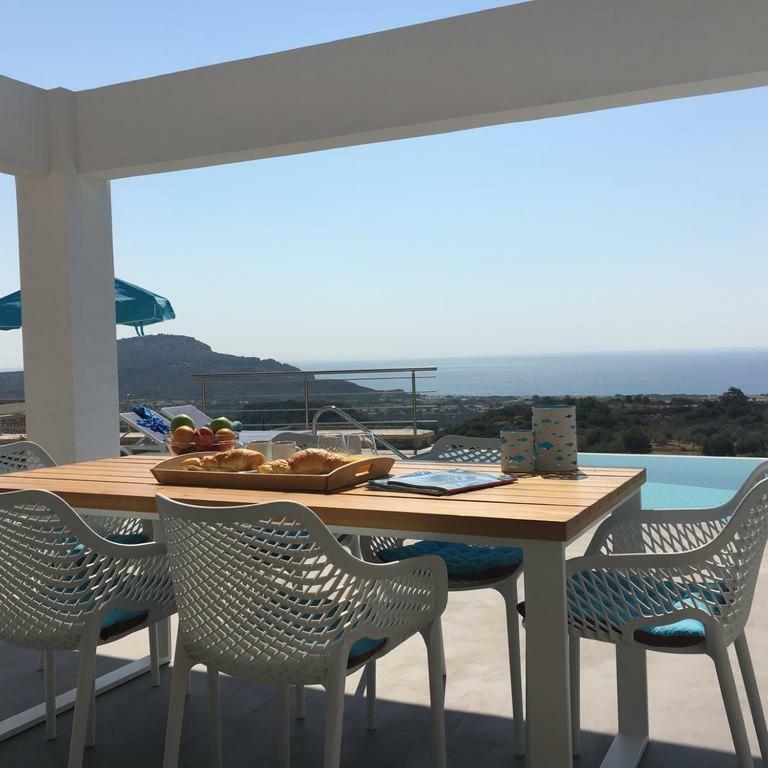 Luxury Villa Hera With Private Pool Afantou Buitenkant foto