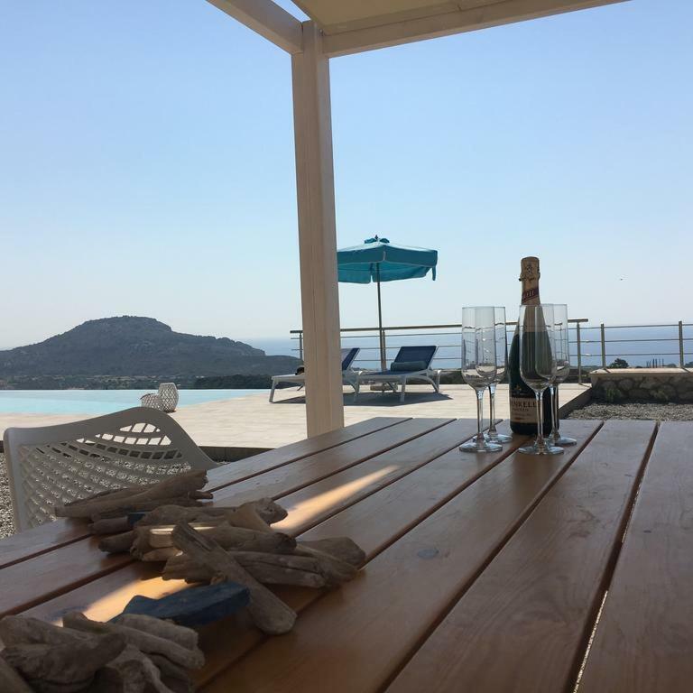 Luxury Villa Hera With Private Pool Afantou Buitenkant foto